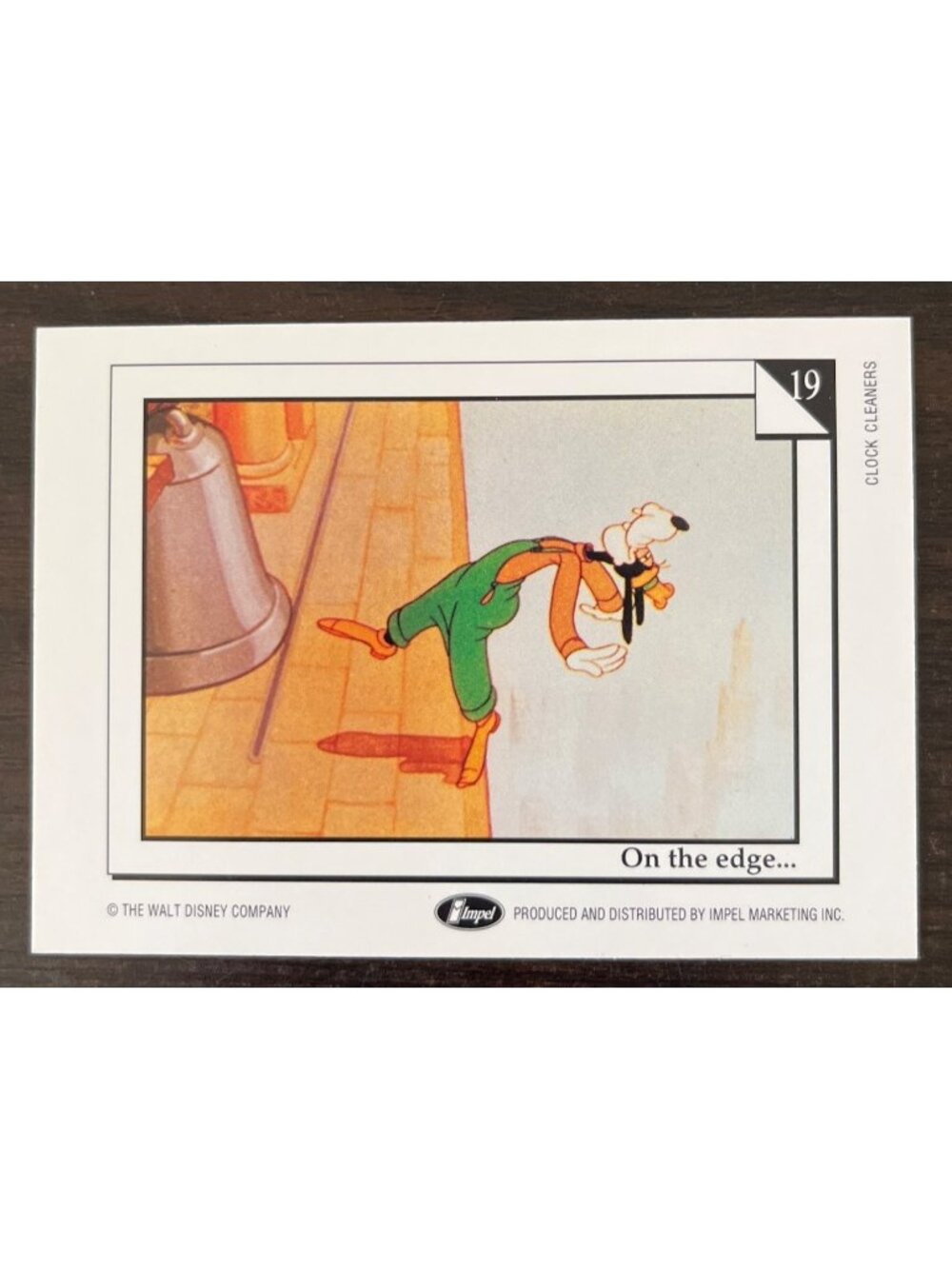 10 For $5 1991 Impel Walt Disney #19 Trading Cards Clock Cleaners On The Edge